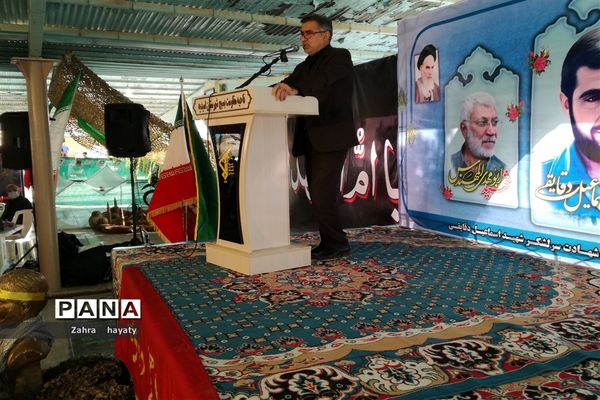 مراسم بزرگداشت سرلشکر شهید اسماعیل دقایقی در شهرستان امیدیه