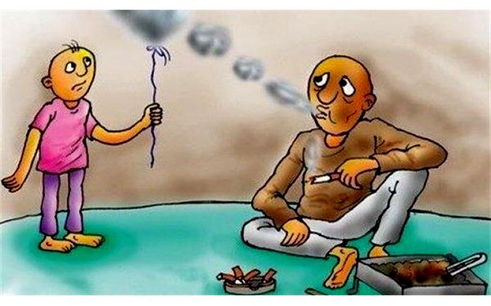 کبریتی که بر دوران شیرین کودکی کشیده می‌شود