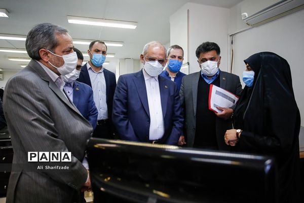 حضور وزیرآموزش و پرورش در سازمان دانش آموزی و خبرگزاری پانا