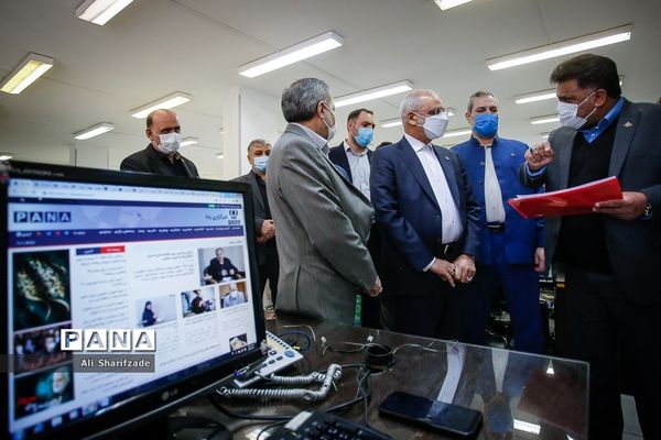 حضور وزیرآموزش و پرورش در سازمان دانش آموزی و خبرگزاری پانا