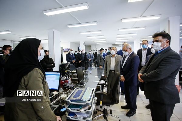 حضور وزیرآموزش و پرورش در سازمان دانش آموزی و خبرگزاری پانا