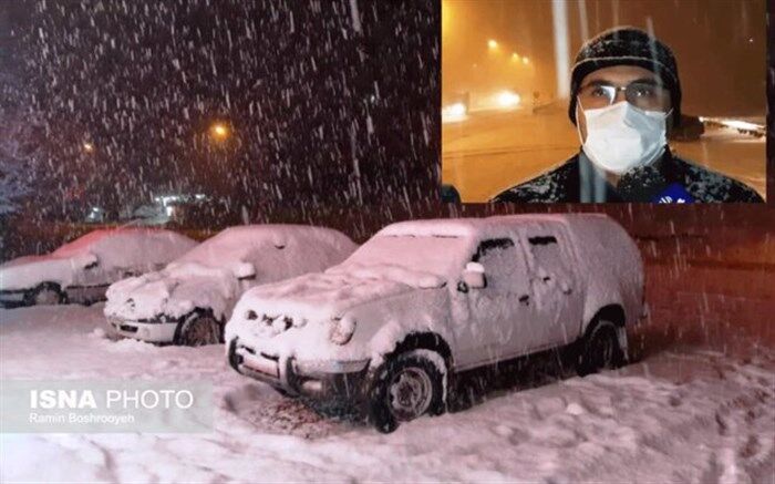 تردد در گردنه حیران - آستارا با زنجیر چرخ ضروری است