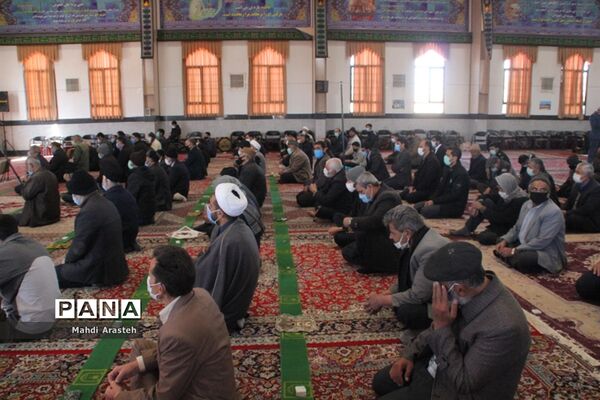 برگزاری سی امین نمازجمعه سال1399درشهرستان خوسف