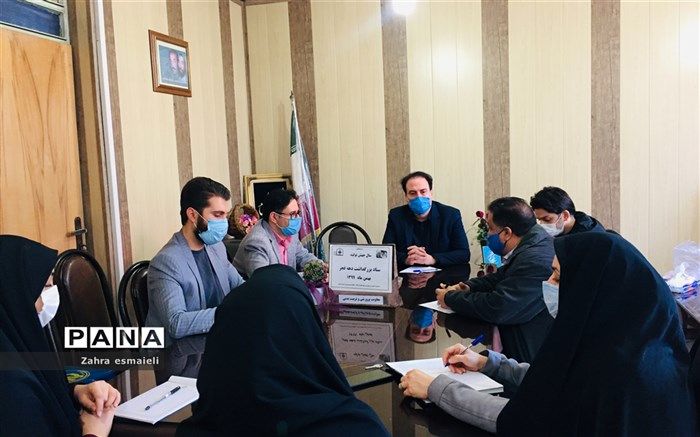 برگزاری جلسه ستاد بزرگداشت دهه فجر معاونت پرورشی و تربیت بدنی  شهرستان قرچک