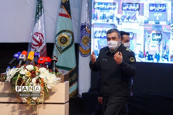 بازدید وزیر بهداشت و فرمانده ناجا از پلیس راهور