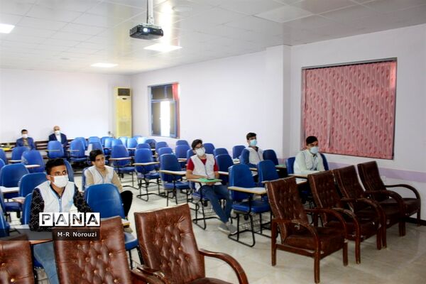 اولین روز برگزاری دوره آموزش خبرنگاران پسر پانا بوشهر