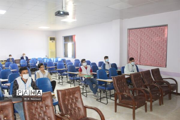 اولین روز برگزاری دوره آموزش خبرنگاران پسر پانا بوشهر