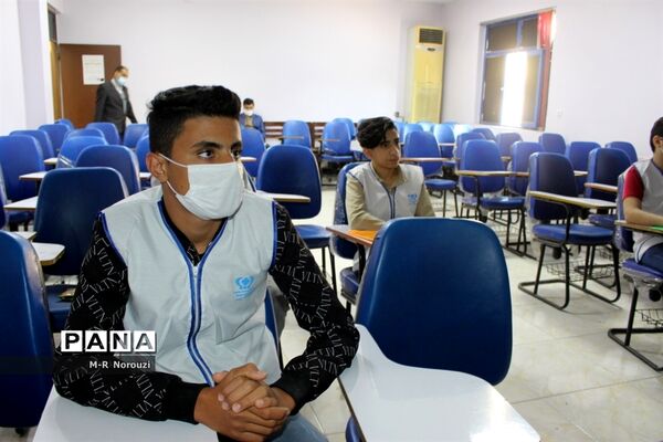 اولین روز برگزاری دوره آموزش خبرنگاران پسر پانا بوشهر