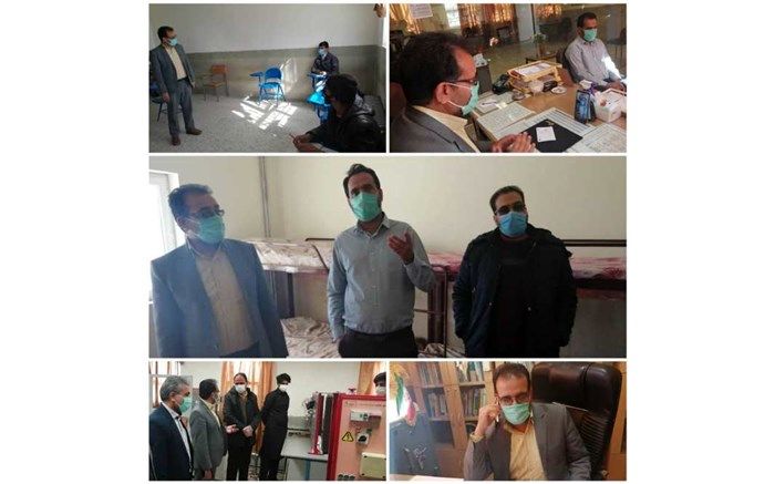 بازدید مدیر آموزش و پرورش شهرستان درمیان از مدارس شهر اسدیه