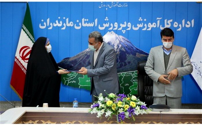 قدردانی  وزیر آموزش و پرورش از مدیرکل آموزش و پرورش مازندران