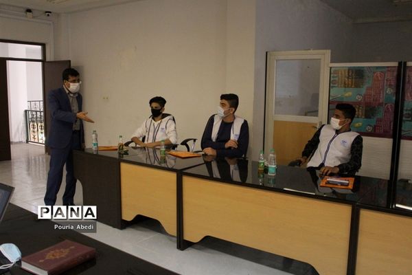 دومین روز برگزاری دوره آموزش خبرنگاران پسر پانا بوشهر