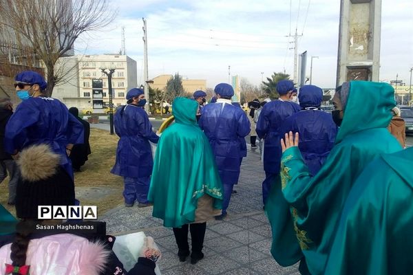 مانور مقابله باویروس کرونادرشهرستان اسلامشهر