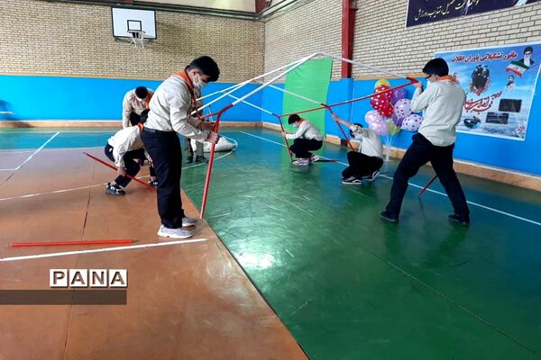 اجرای مجازی مانور یاوران انقلاب در ملارد