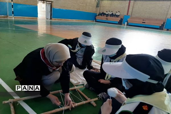 اجرای مجازی مانور یاوران انقلاب در ملارد