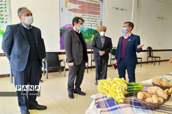 بازدید شیرکانی، مدیرعامل صندوق بیمه اجتماعی کشاورزان، روستائیان وعشایر از صندوق بیمه شهرستان خوسف