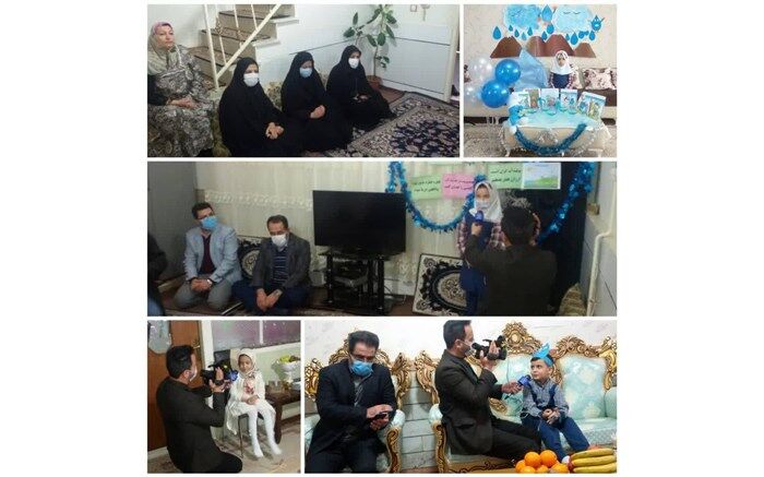تجلیل از دانش آموزان برگزیده و مجری جشنواره نخستین واژه آب