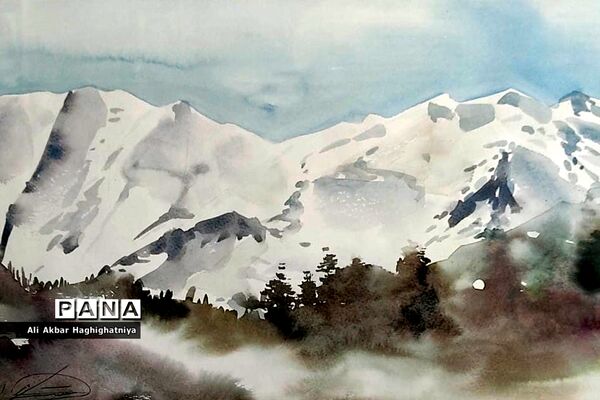 نمایشگاه نقاشی فرهنگی بازنشسته اهل شیراز