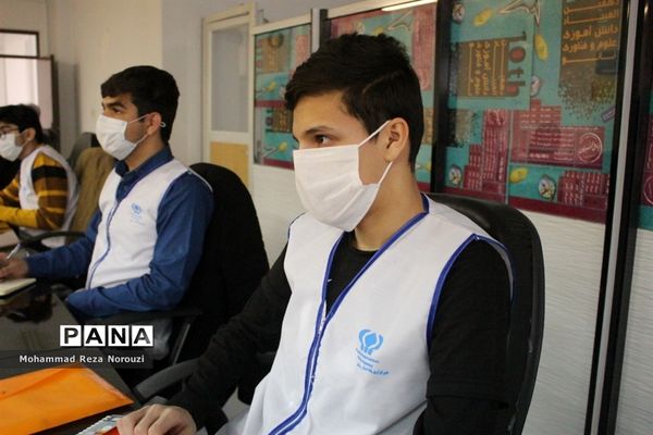 جلسه پایان دوره آموزشی خبرنگار پسر پانا استان بوشهر