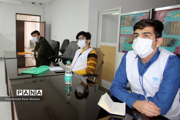 جلسه پایان دوره آموزشی خبرنگار پسر پانا استان بوشهر