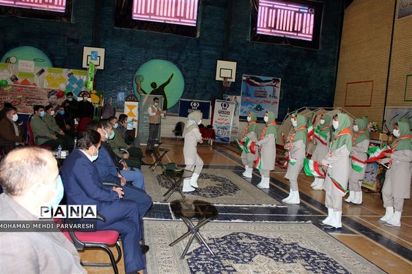 نواخته شدن زنگ و مانور تشکیلاتی یاوران انقلاب در کرمانشاه