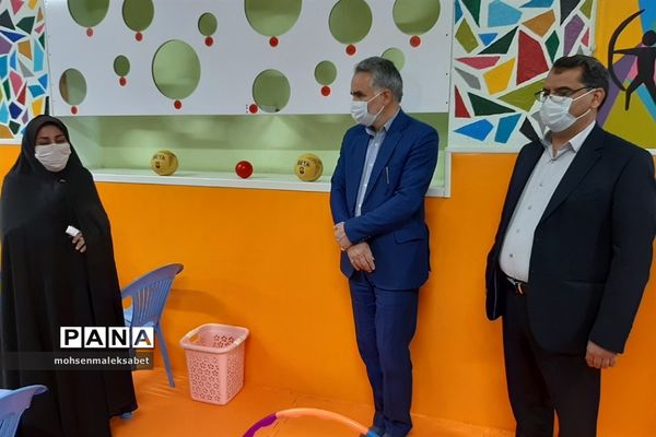 افتتاح کلاس ورزش دبستان‌های دخترانه ناحیه دو یزد