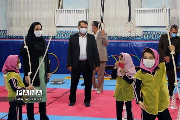 افتتاح کلاس ورزش دبستان‌های دخترانه ناحیه دو یزد