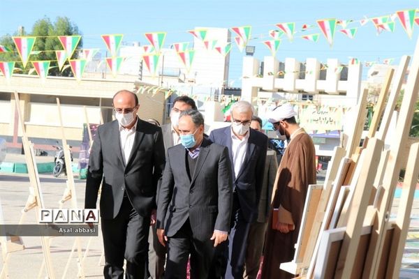 نواختن زنگ  انقلاب در بوشهر