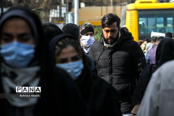 ازدحام در بازارتهران ؛ شرایط نارنجی