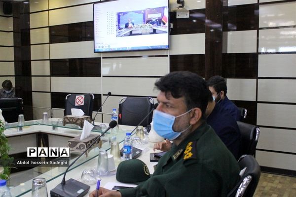 آیین افتتاحیه اردوهای راهیان نور مجازی استان بوشهر