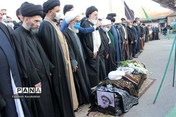 تشییع پیکر شیخ عبدالله نظری خادم‌الشریعه