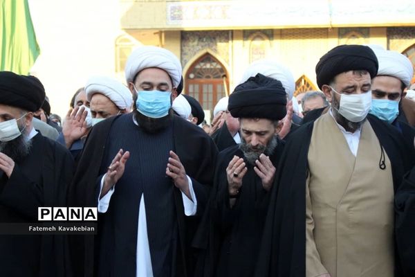 تشییع پیکر شیخ عبدالله نظری خادم‌الشریعه