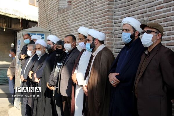تشییع پیکر شیخ عبدالله نظری خادم‌الشریعه