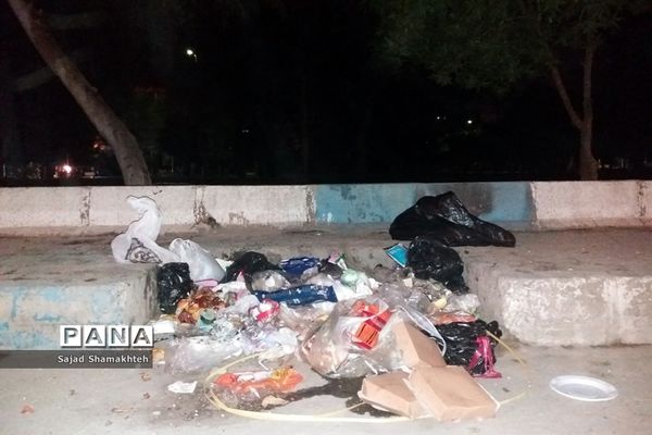 اهواز ؛ شهری گرفتار زباله‌ها