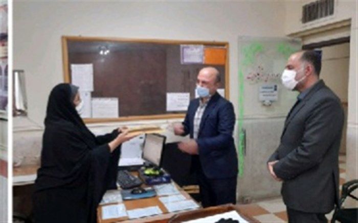 تجلیل از بانوان اداره آموزش و پرورش جوادآبادبه مناسبت میلاد حضرت زهرا (س)