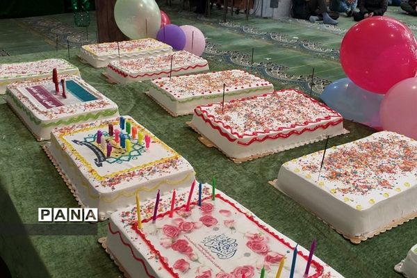 جشن‌تولد ۴۰ کودک‌نیازمند مصادف با میلاد حضرت‌زهرا(س) در پردیس