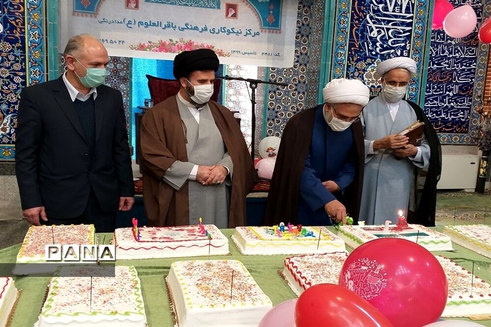جشن‌تولد ۴۰ کودک‌نیازمند مصادف با میلاد حضرت‌زهرا(س) در پردیس