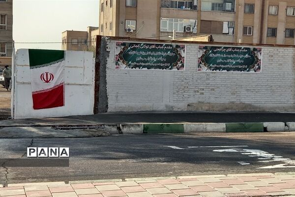 برگزاری مراسم خشت‌گذاری مدرسه جوادالائمه خاورشهر، همزمان با ایام مبارک دهه فجر