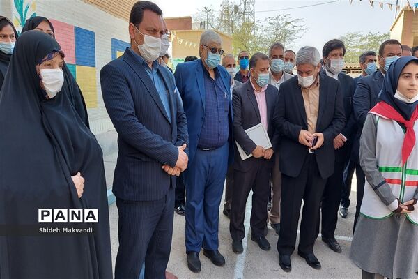 افتتاح چند مدرسه در شهرستان حمیدیه به مناسبت دهه فجر