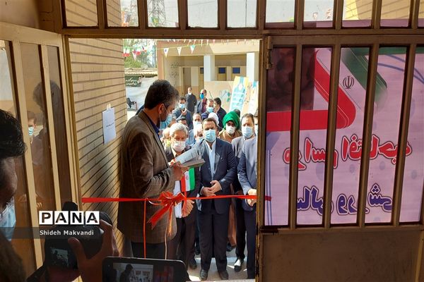 افتتاح چند مدرسه در شهرستان حمیدیه به مناسبت دهه فجر