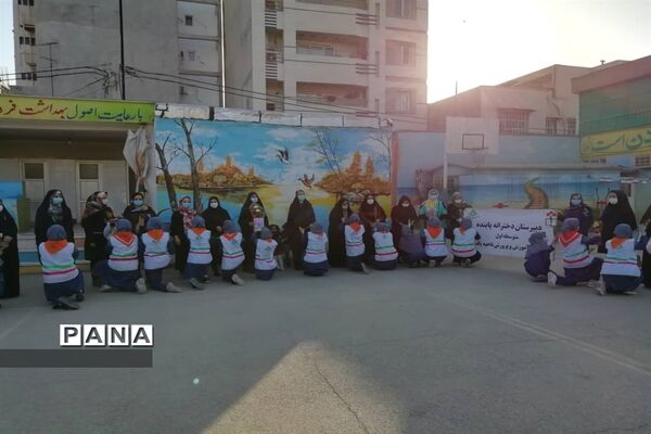 آیین گرامیداشت ولادت حضرت زهرا (س) در دبیرستان تشکیلاتی پاینده اهواز