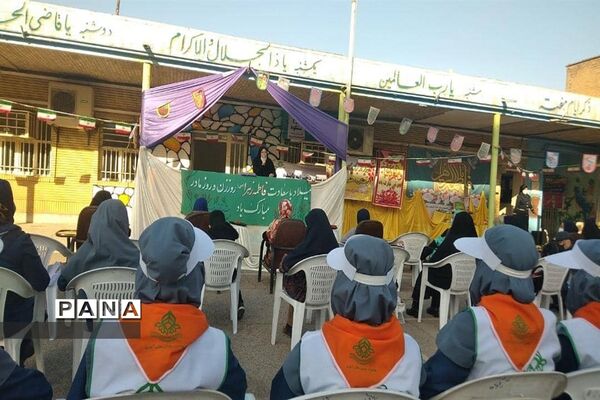 آیین گرامیداشت ولادت حضرت زهرا (س) در دبیرستان تشکیلاتی پاینده اهواز