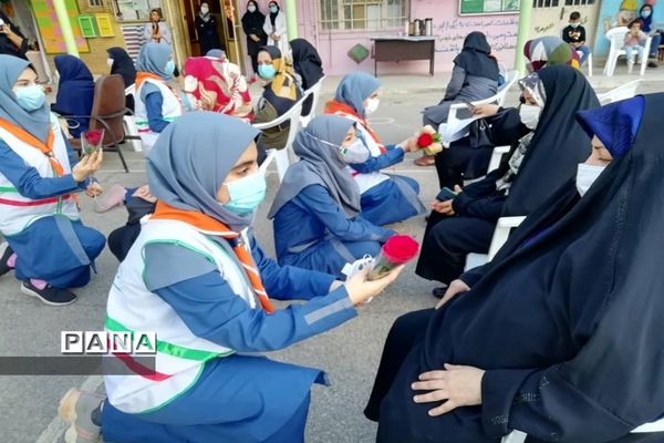 آیین گرامیداشت ولادت حضرت زهرا (س) در دبیرستان تشکیلاتی پاینده اهواز