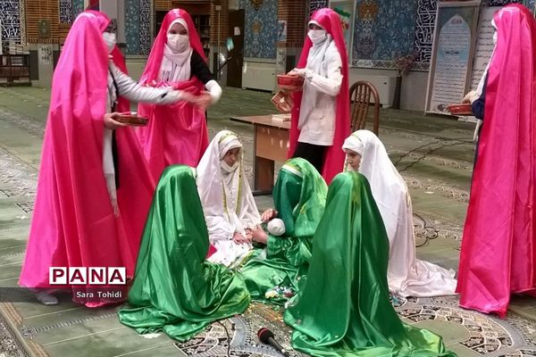 اجرای تئاتر با موضوع تولدحضرت‌فاطمه(س) در پردیس