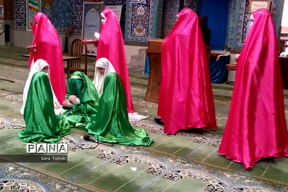 اجرای تئاتر با موضوع تولدحضرت‌فاطمه(س) در پردیس