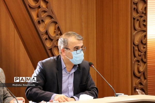 حضور معاون پرورشی و فرهنگی خراسان رضوی  و روسای ادارات داخلی  این حوزه در ناحیه دو مشهد