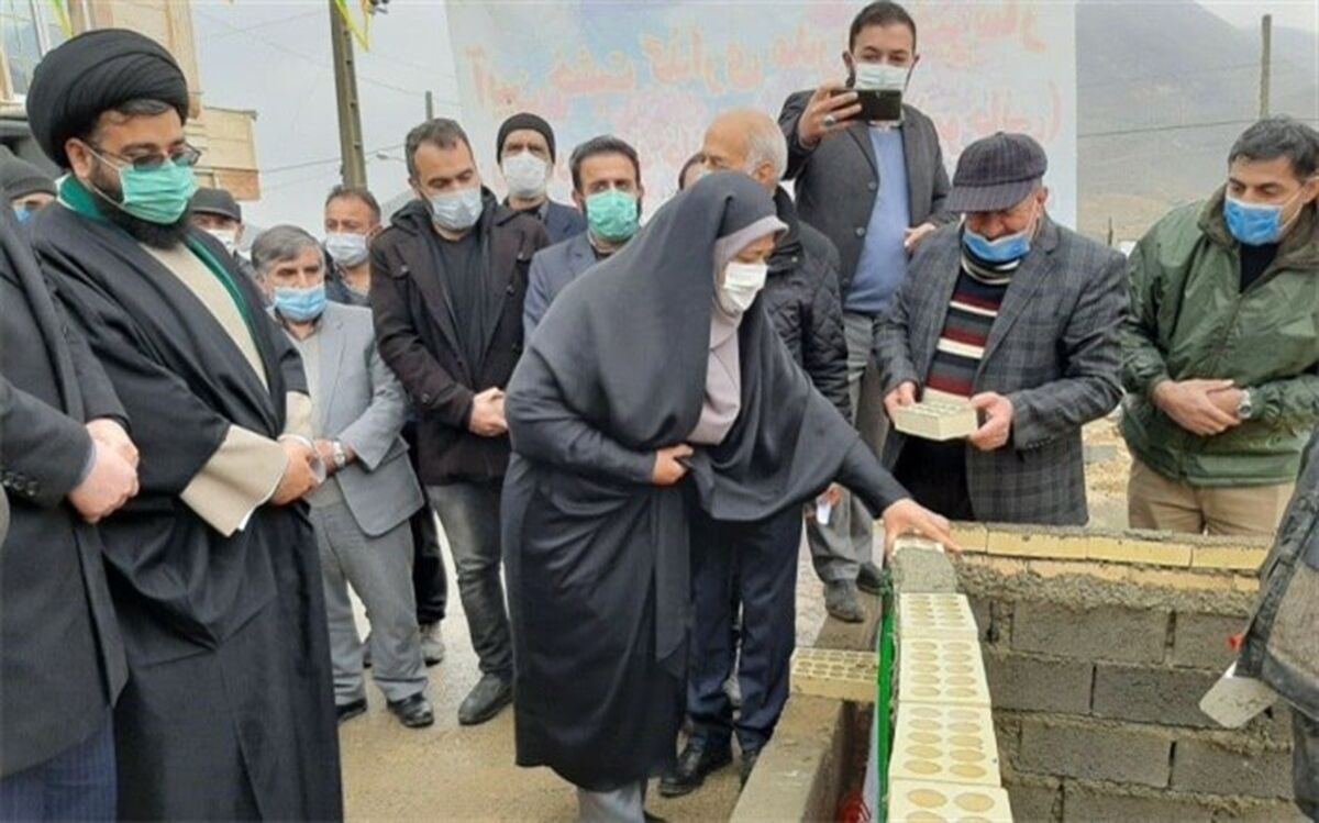 برگزاری مراسم  خشت‌گذاری 3 پروژه آموزشی  در  رودهن