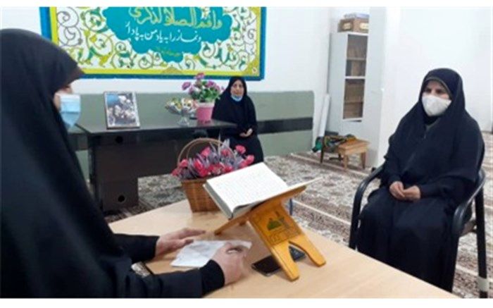 مسابقه قرآنی دهه فجردردارالقرآن دخترانه طاهریان اندیمشک برگزارشد
