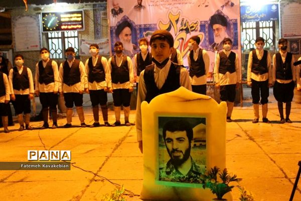 جشن ۲۲ بهمن در امام‌زاده عباس ساری