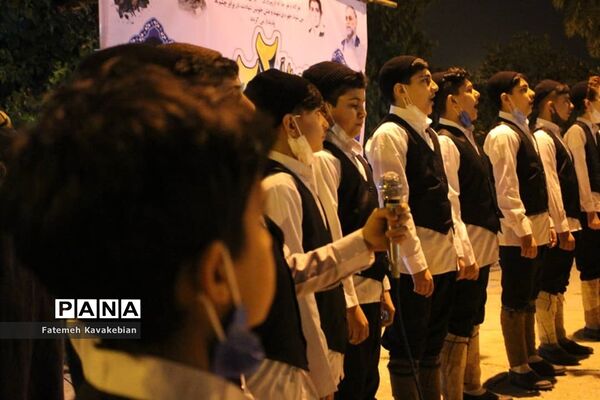 جشن ۲۲ بهمن در امام‌زاده عباس ساری