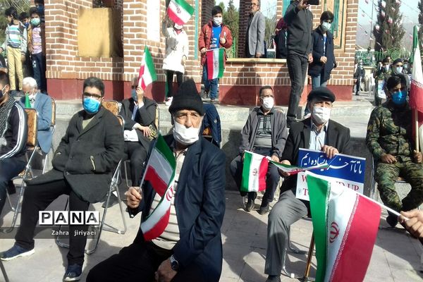 مراسم ۲۲ بهمن به صورت خودرویی و موتوری در خاورشهر